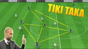 Cách vận hành đội hình Tiki Taka trong bóng đá